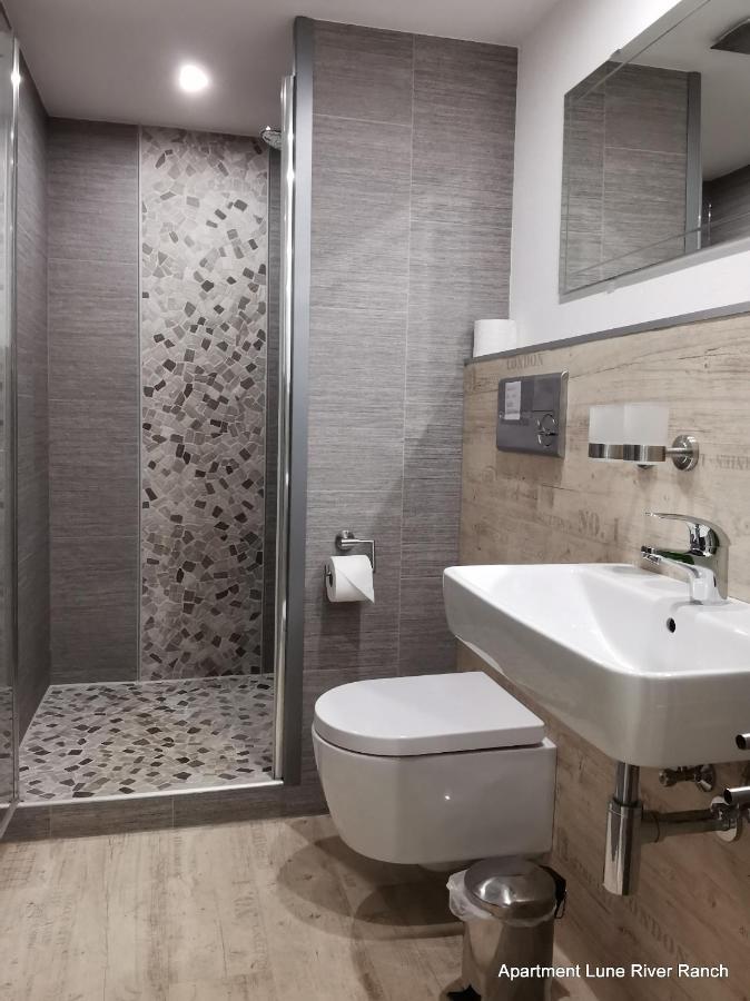 Appartement Im Stall "Lune River Ranch" Loxstedt Dış mekan fotoğraf